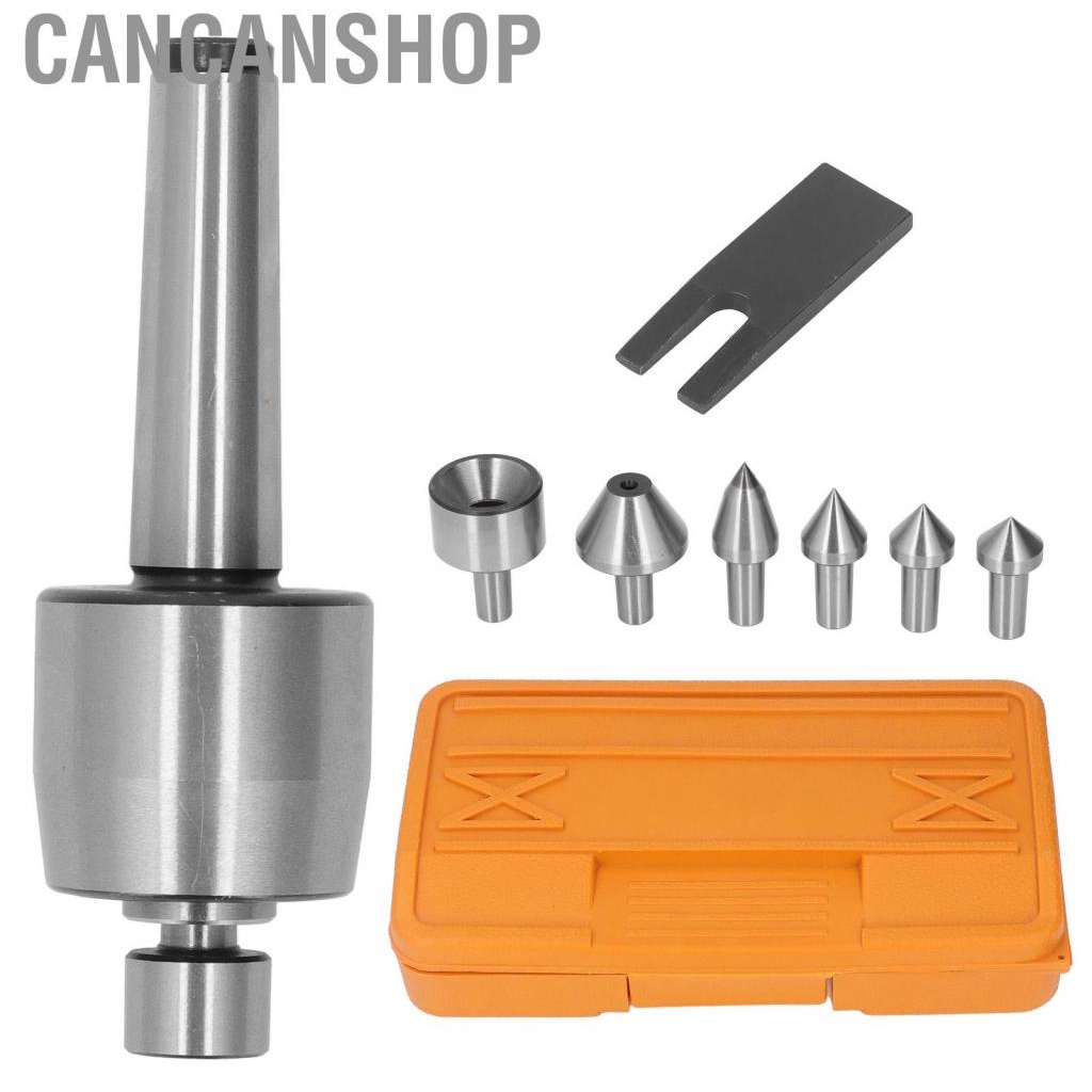 cancanshop-live-center-morse-taper-revolving-high-carbon-steel-cnc-lathe-tool