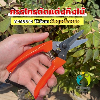 Comfy กรรไกรแต่งกิ่งไม้ เหล็กคาร์บอน สำหรับใช้ในสวน ด้ามกระชับมือ garden shears