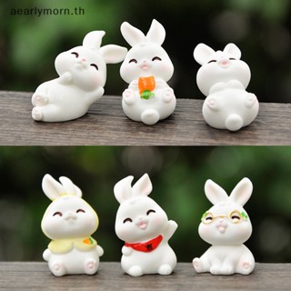 Aa ตุ๊กตากระต่ายเรซิ่น สําหรับตกแต่งสวน DIY TH