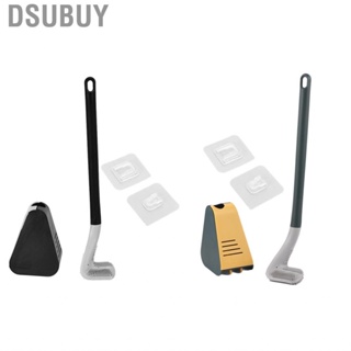 Dsubuy Golf Toilet Brush W/Leakproof Base Long Handle Cleaning