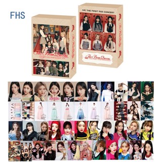 Fhs 54 ชิ้น / กล่อง อัลบั้ม Kpop IVE THE FIRST FAN CONCERT การ์ดโลโม่ โฟโต้การ์ด โปสการ์ด แฟนคลับ ของสะสม