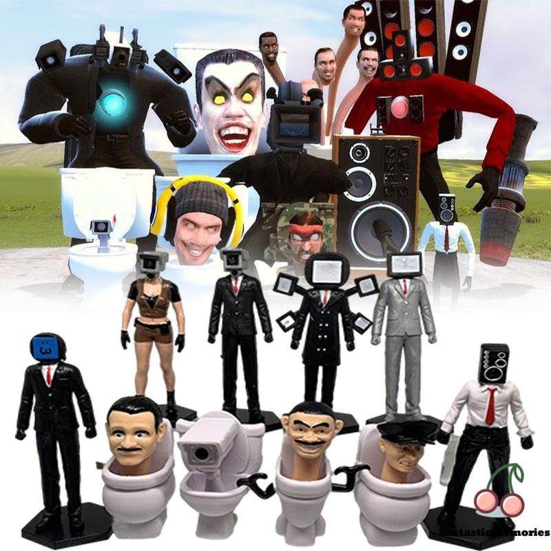 พร็อพโมเดลเกมตลก-skibidi-toilet-game-dolls-สําหรับตกแต่งห้องเด็ก-ของขวัญ