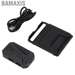 Bamaxis 3 Port USB BT 4.0 Game  Mouse Converter Adapter Type C Black For Phone