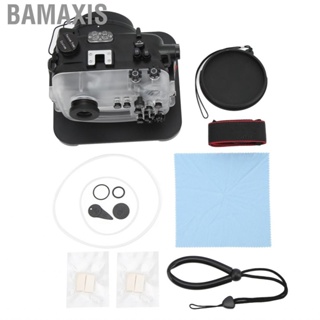 Bamaxis Diving Protective Case  Underwater  Housing Equipped with Shutter Handle for Sony A6600