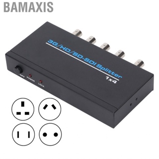 Bamaxis 1 X 4 SDI Splitter  Digital Dispenser SD-SDI HD-SDI 3G-SDI for Audio Distribution Signals