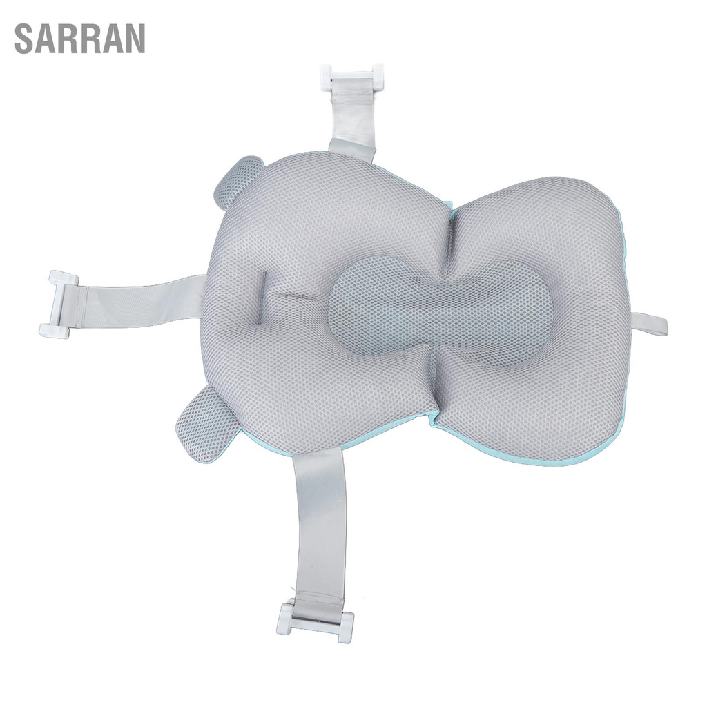 sarran-soft-baby-bath-support-cushion-pad-รูปแบบการ์ตูนน่ารัก-breathable-ทารกแรกเกิดอ่างอาบน้ำลอยหมอน-mat