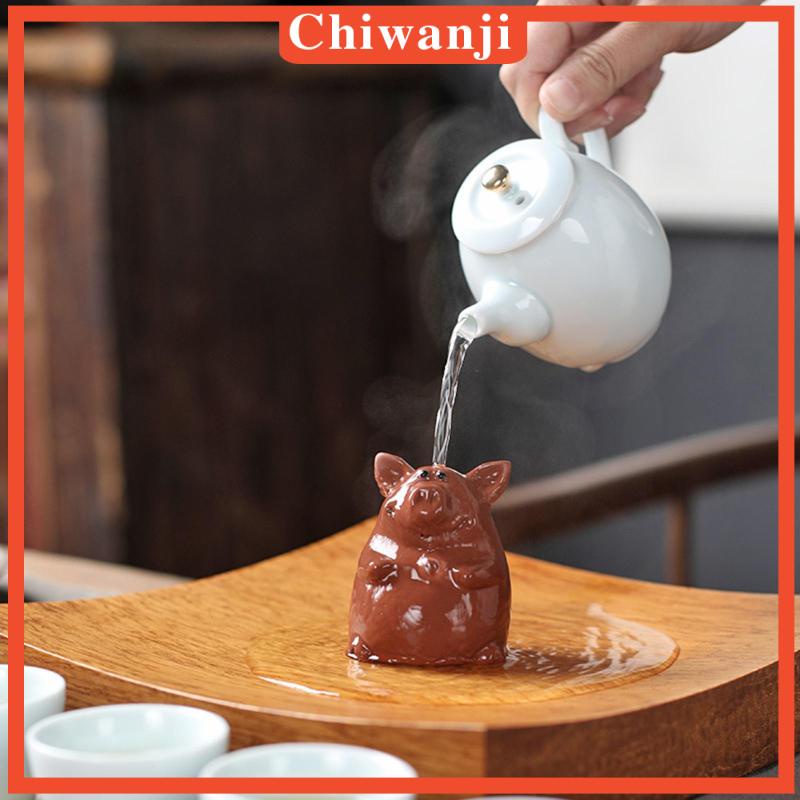 chiwanji-ดินเผาเซรามิค-รูปชา-สัตว์เลี้ยง-ขนาดเล็ก-สําหรับตกแต่งบ้าน-diy