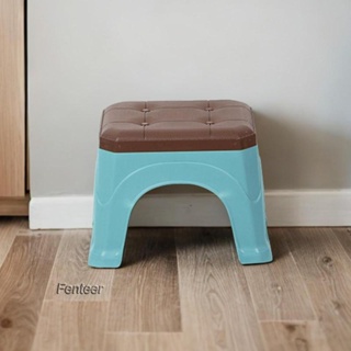 [Fenteer] เก้าอี้เฟอร์นิเจอร์ แบบพกพา สําหรับห้องครัว ห้องน้ํา ห้องนอน