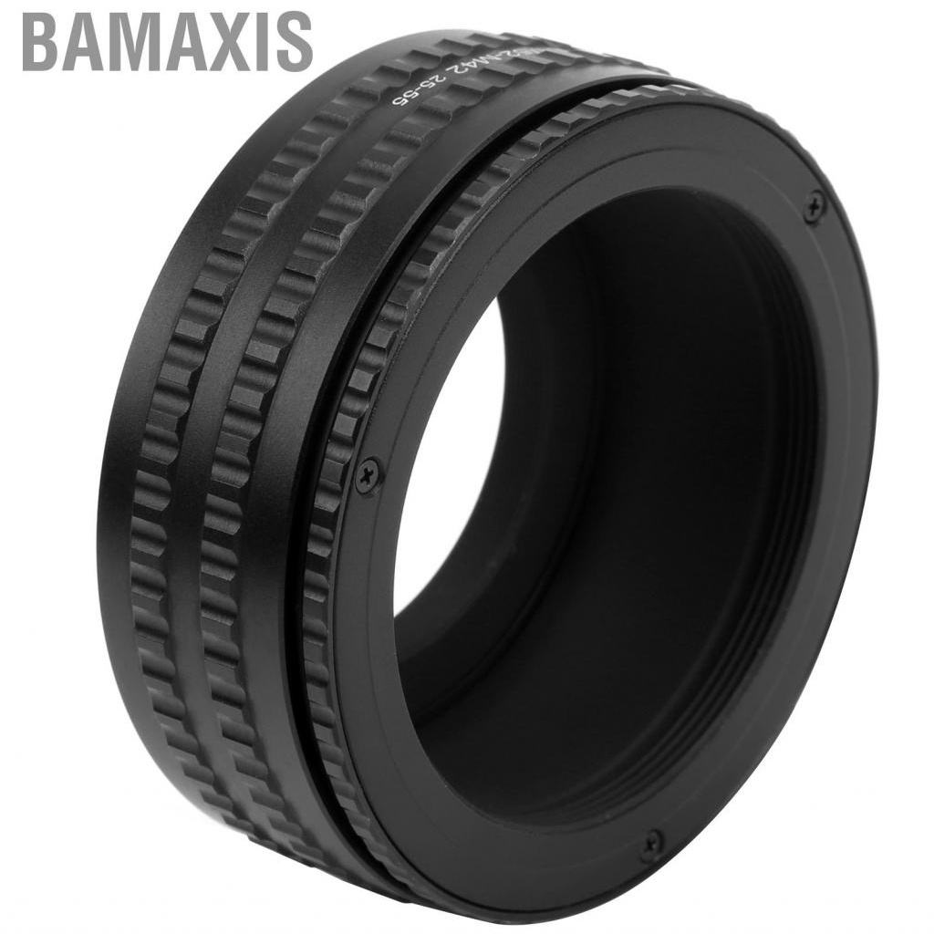 bamaxis-newyi-m52-m42-25-55mm-aluminium-alloy-refit-amplification-lens-macro-focusing-tube