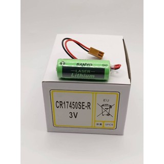 สุดคุ้ม งานแท้ปีใหม่สุด CR17450SE-R 3 V CR17450 17450 GE FANUC เปลี่ยนแบตเตอรี่ `ออกบิลได้