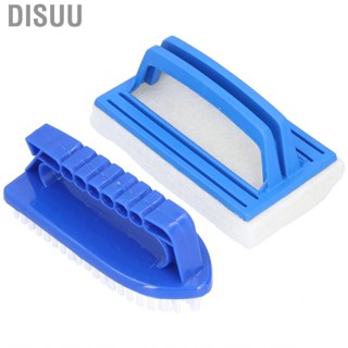 Disuu Swimming Pool Brush Handheld Sponge Cleaning Brus GU