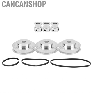 Cancanshop 20 /60  Synchronous Wheel 8mm Bore + 2GT‑200/280/400/mm Timing Belt