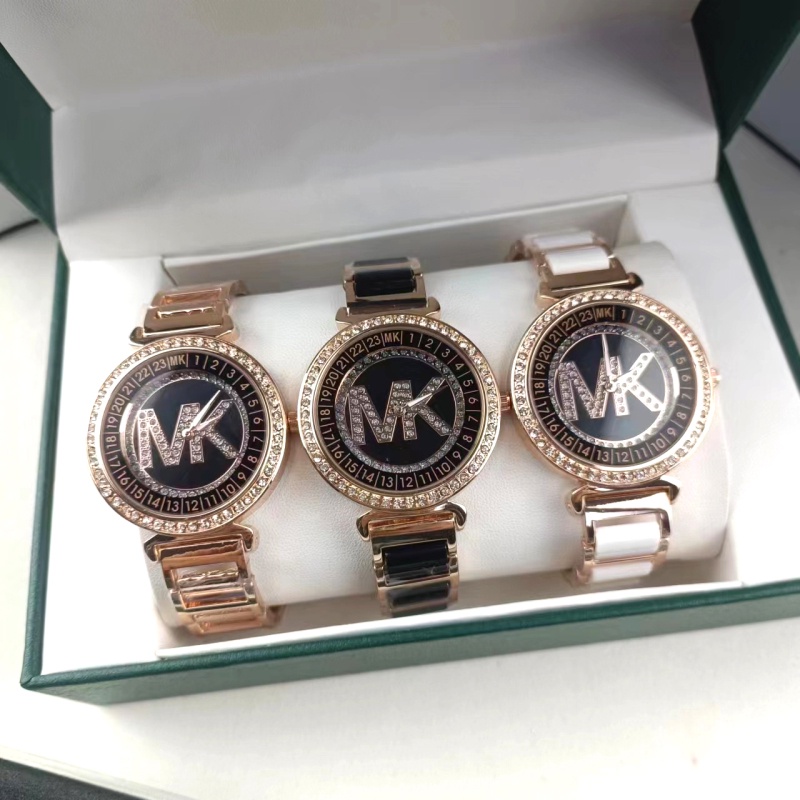 นาฬิกาข้อมือควอตซ์-mk-jam-tangan-perempuan-wanita-คุณภาพสูง-สไตล์นักธุรกิจ-แฟชั่นสําหรับผู้หญิง