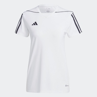 adidas ฟุตบอล เสื้อฟุตบอล Tiro 23 League ผู้หญิง สีขาว HR4615