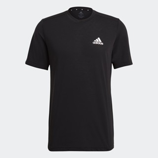 adidas เทรนนิง เสื้อยืด AEROREADY Designed to Move Feelready Sport ผู้ชาย สีดำ GT5545