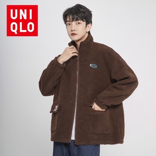 Uniqlo เสื้อแจ็กเก็ตกันลม ให้ความอบอุ่น เหมาะกับฤดูหนาว สไตล์สปอร์ต แฟชั่นสําหรับผู้ชาย และผู้หญิง