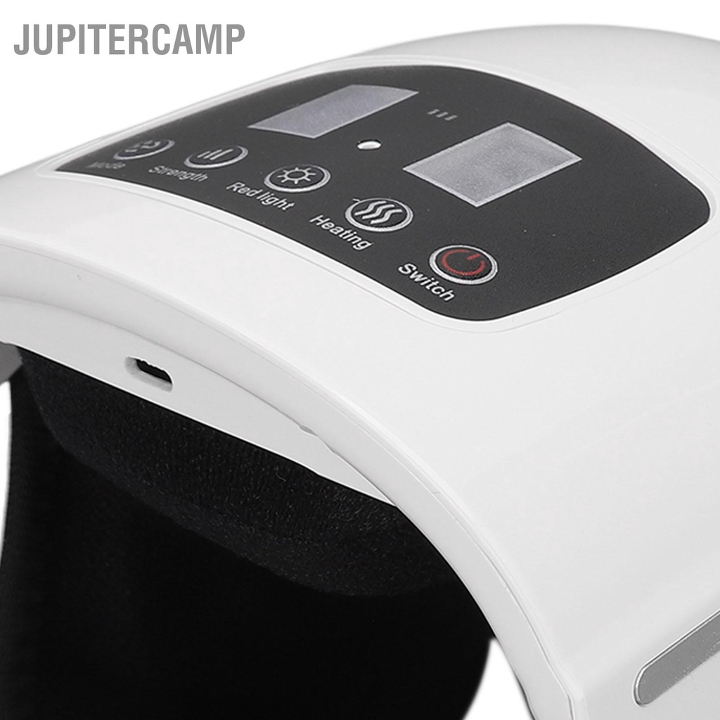 jupitercamp-เครื่องนวดเข่าความร้อนไร้สายการบีบอัดหน้าจอ-led-สวมใส่การสั่นสะเทือนอินฟราเรดเครื่องนวดเข่านวด