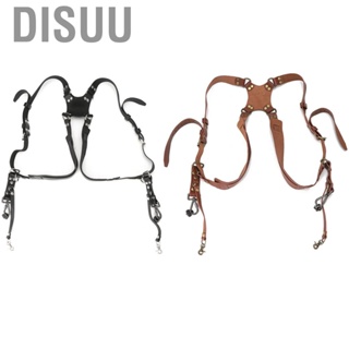 Disuu Strap Leather Double Shoulder Harness Photography Acces For