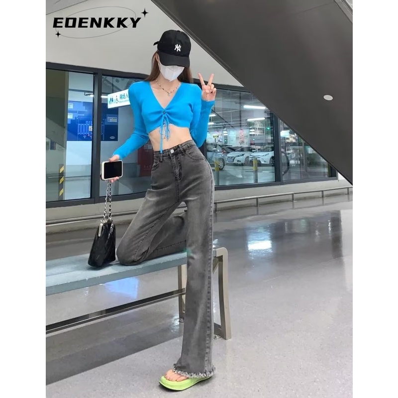 eoenkky-กางเกงขายาว-กางเกงเอวสูง-สไตล์เกาหลี-แฟชั่น-2023-new-ทันสมัย-รุ่นใหม่-ทันสมัย-korean-style-a23l010-36z230909