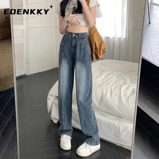 EOENKKY  กางเกงขายาว กางเกงเอวสูง สไตล์เกาหลี แฟชั่น 2023 NEW  สวยงาม คุณภาพสูง Korean Style fashion A23L00V 36Z230909