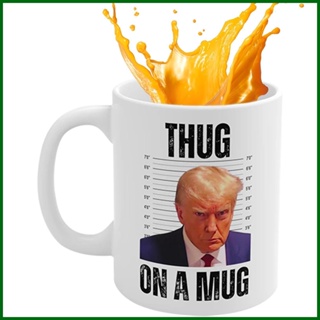 แก้วกาแฟเซรามิค ลาย Trump Shot 11 ออนซ์ สําหรับของขวัญคริสต์มาส