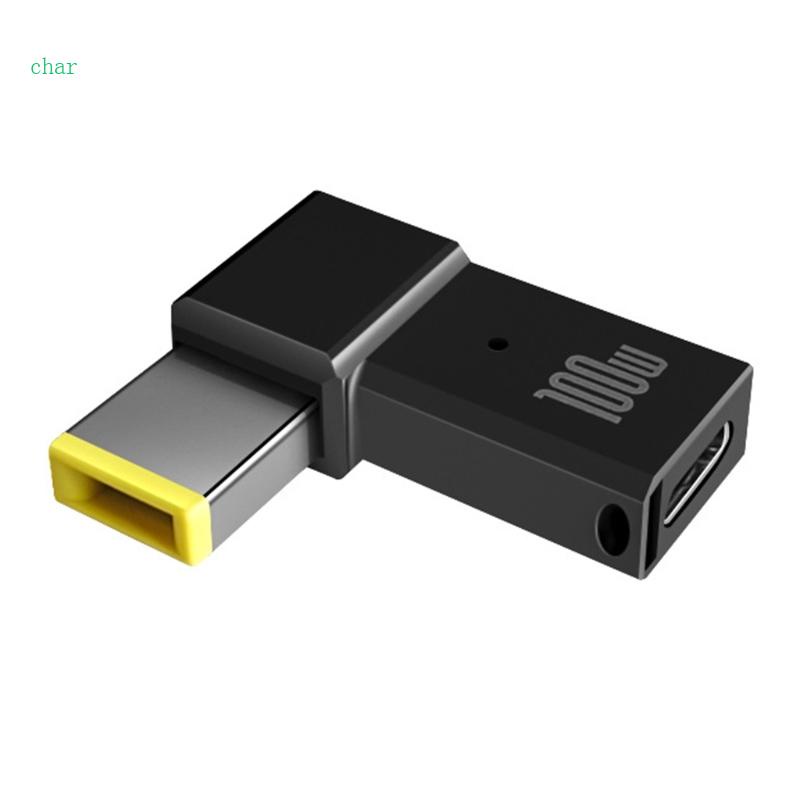 char-ปลั๊กแปลงชาร์จเร็ว-100w-usb-type-c-usb-c-ตัวเมีย-เป็น-pd-ตัวผู้-ทรงสี่เหลี่ยม