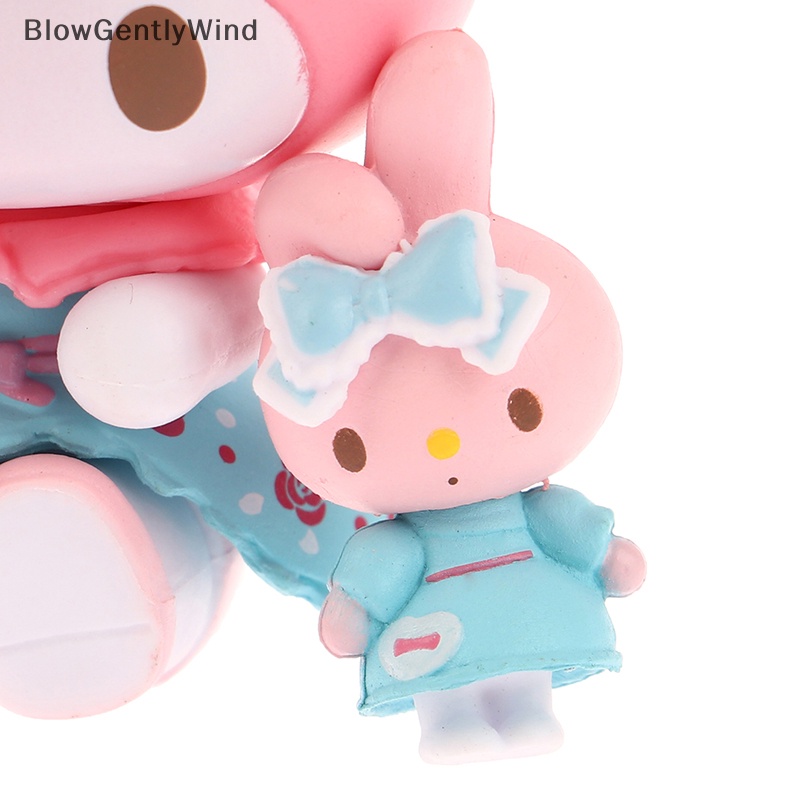 blowgentlywind-โมเดลฟิกเกอร์-อนิเมะ-sanrio-kawaii-kuromi-cinnamoroll-pochacco-my-melody-little-twin-stars-ของเล่นสําหรับเด็ก-1-ชิ้น-bgw