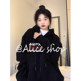 Alice  เสื้อผ้าผู้ญิง แขนยาว เสื้อฮู้ด คลุมหญิง สไตล์เกาหลี แฟชั่น  Chic Comfortable ins Unique A28J1DC 36Z230909