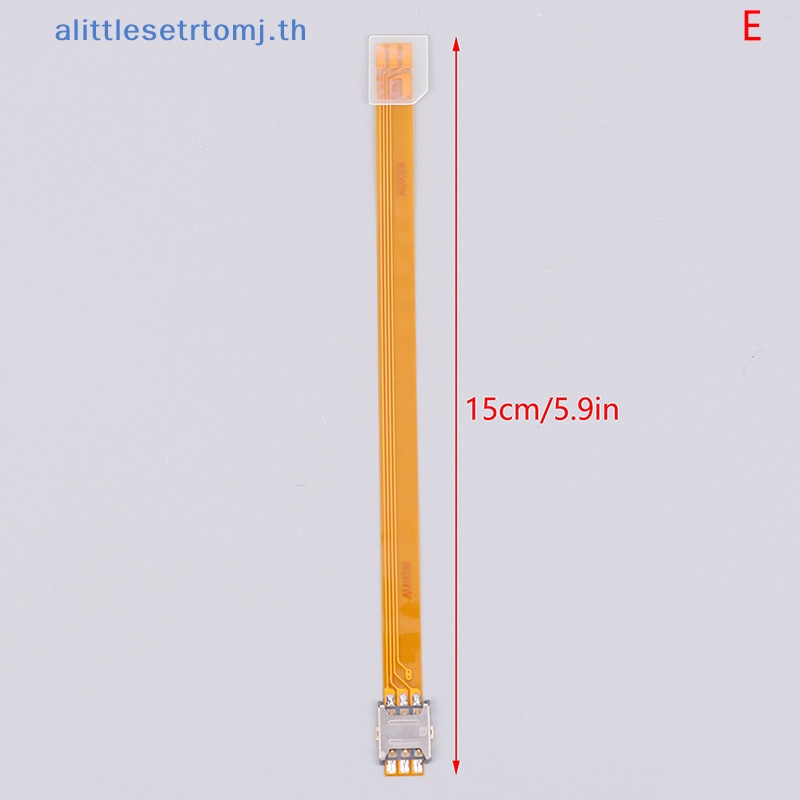 Alittlese อะแดปเตอร์แปลงซิมการ์ด 4FF เป็น Nano 4FF Micro 3FF มาตรฐาน ...