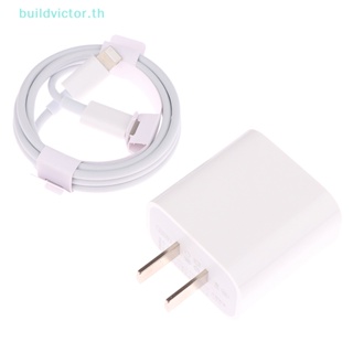 Buildvictor ของแท้ สายชาร์จ USB C PD 30W ชาร์จเร็ว อุปกรณ์เสริม สําหรับโทรศัพท์มือถือ 12 11 14 13 Pro Max SE Mini X XS XR 8 Plus