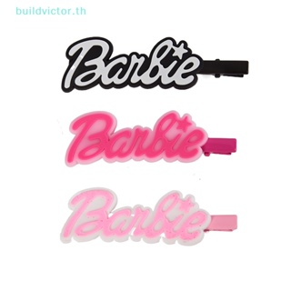 Buildvictor กิ๊บติดผมด้านข้าง ลายอนิเมะ Barbie Y2K เครื่องประดับแฟชั่น สําหรับผู้หญิง TH