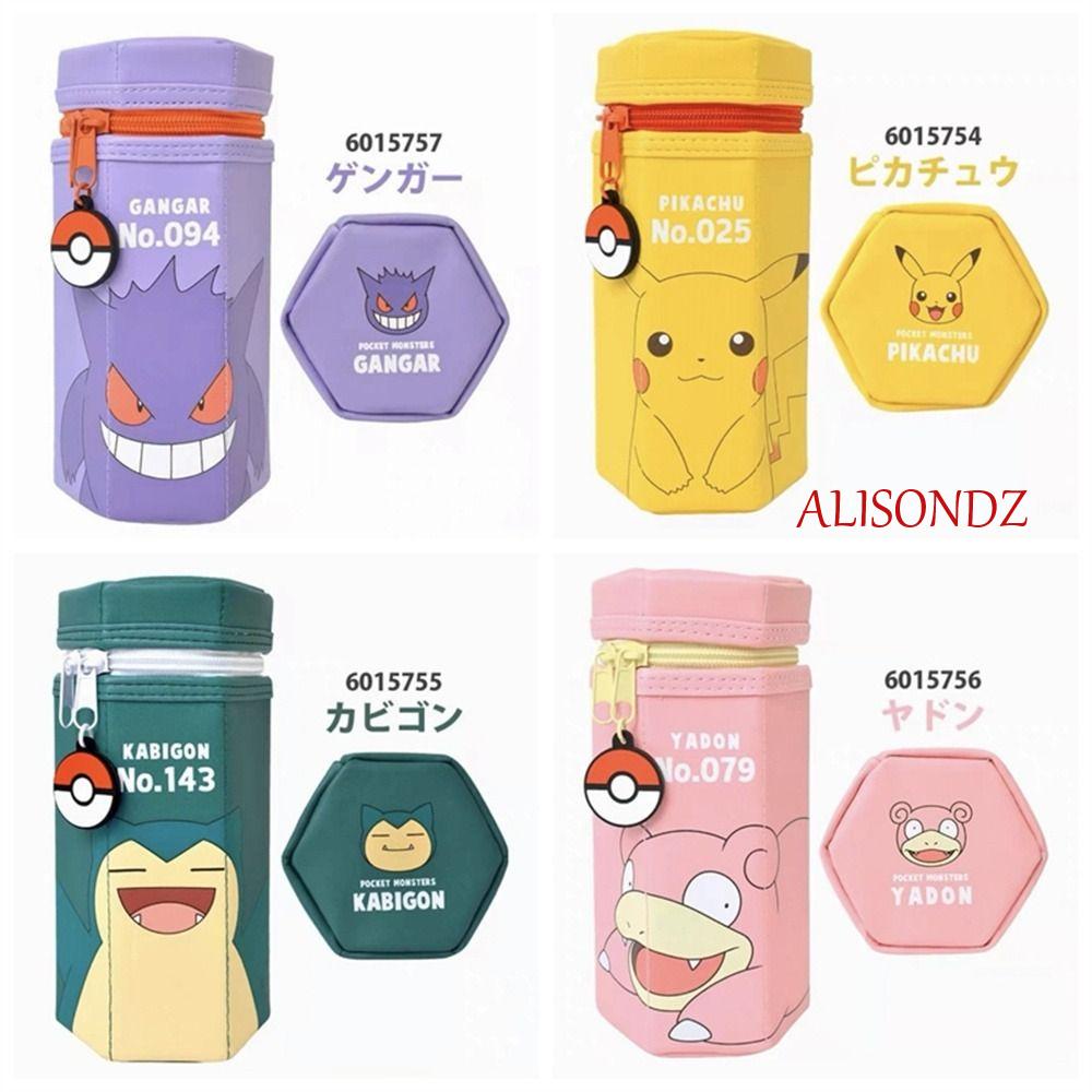 alisondz-ที่ใส่ปากกา-squirtle-กล่องดินสอ-ปิกาจู-ความจุขนาดใหญ่-ญี่ปุ่น-จํากัด-แฟชั่นการพิมพ์-เครื่องเขียนน่ารัก-ของขวัญนักเรียนเด็ก