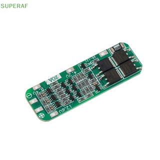 Superaf บอร์ดป้องกัน PCB BMS 12V 12.6V 18650 สําหรับโมดูลเจาะมอเตอร์ 12.6V Lipo Cell