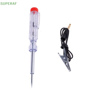 Superaf ปากกาทดสอบแรงดันไฟฟ้ารถยนต์ 6-24V
