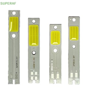 Superaf ชิปไฟหน้ารถยนต์ LED H1 H3 H4 H7 COB 5 ชิ้น