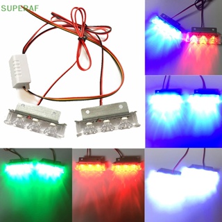Superaf ไฟตํารวจ LED ไฟเตือน ไฟตํารวจ ไฟกระพริบ LED ขายดี
