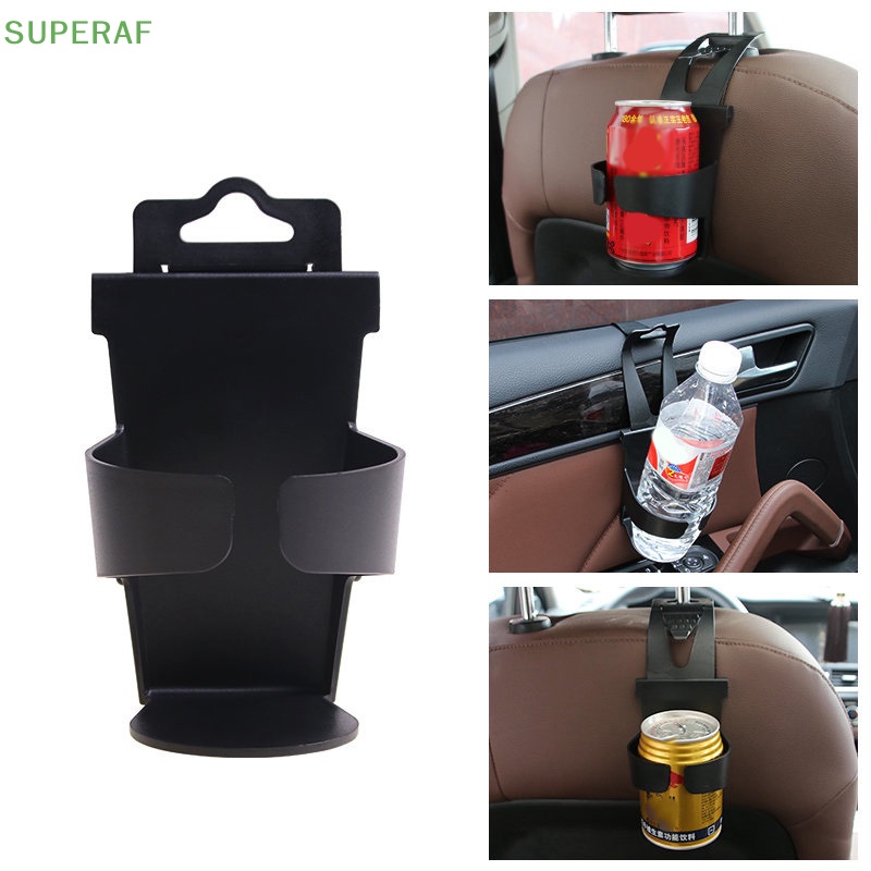 superaf-อุปกรณ์เมาท์ขาตั้ง-สามารถปรับได้-สีดํา-สําหรับวางขวดน้ํา-ติดประตูรถยนต์-รถบรรทุก-ขายดี