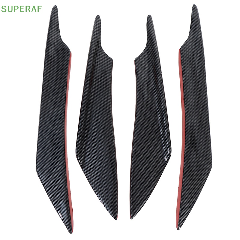 superaf-ขายดี-สปอยเลอร์กันชน-คาร์บอนไฟเบอร์-สําหรับรถยนต์-4-ชิ้น