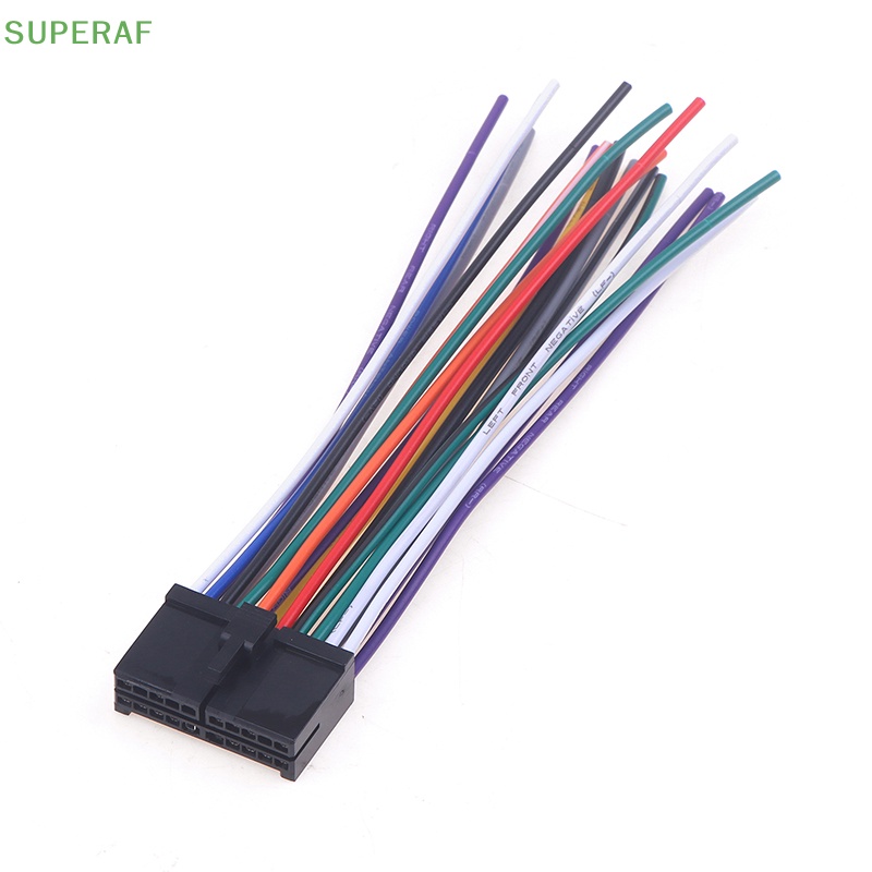 superaf-ขายดี-อะไหล่สายไฟเชื่อมต่อวิทยุรถยนต์-20pin-cd