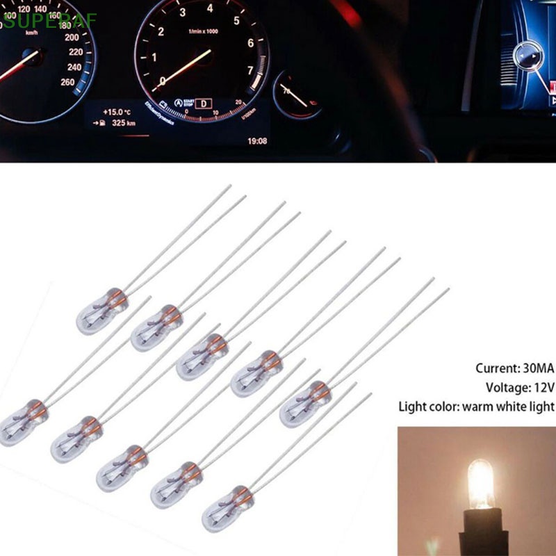 superaf-ขายดี-หลอดไฟ-โคมไฟ-12v-t3t4-ขนาดเล็ก-สําหรับรถยนต์-10-ชิ้น