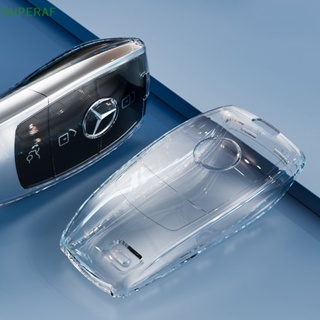Superaf เคสกุญแจรถยนต์ TPU แบบใส สําหรับ Mercedes Benz Class Key Shell Protector HOT