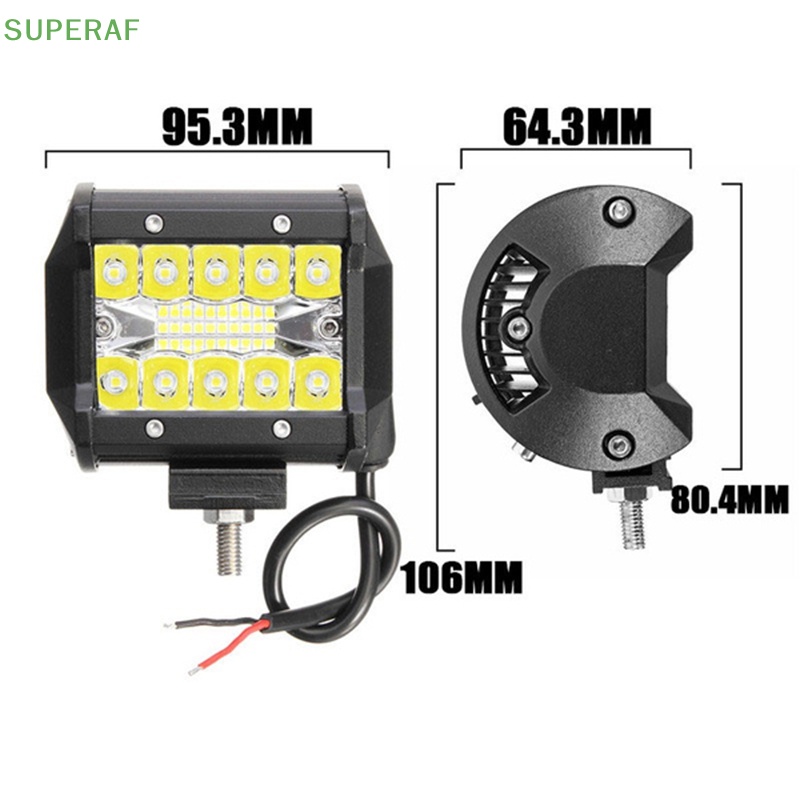 superaf-ขายดี-บาร์ไฟ-led-4-นิ้ว-7-นิ้ว-กันน้ํา-สําหรับรถยนต์-1-ชิ้น-2-ชิ้น