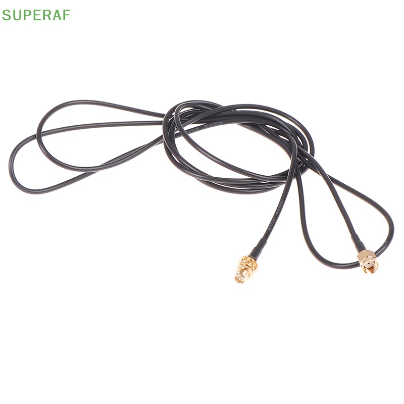 superaf-ขายดี-สายเคเบิลขยายเสาอากาศเราเตอร์-wifi-rg174-rp-sma-ตัวผู้-เป็นตัวเมีย-1-เมตร-1-ชิ้น