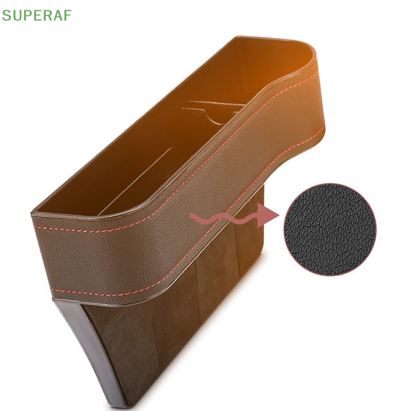 superaf-ที่วางแก้วน้ําในรถยนต์-แบบหนัง-สําหรับจัดระเบียบที่นั่งรถยนต์-ขายดี