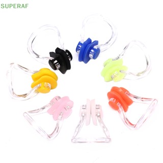 Superaf คลิปหนีบจมูก ชนิดซิลิโคน นุ่มสบาย สําหรับเด็ก ผู้ใหญ่ ว่ายน้ํา ขายดี