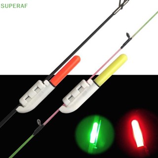 Superaf แท่งไฟอิเล็กทรอนิกส์ LED กันน้ํา สําหรับตกปลา 1 ชุด