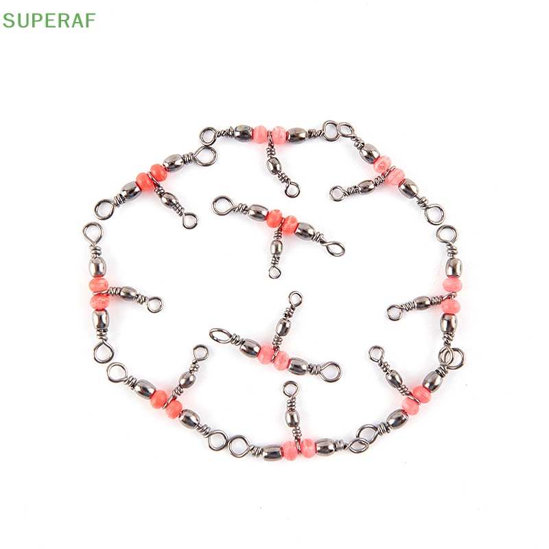 superaf-10-ชิ้น-ล็อต-ทึบ-แหวนตกปลา-อุปกรณ์ตกปลา-ลูกกลิ้ง-สามชั้น-ขายดี