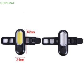 Superaf ไฟท้ายจักรยาน Led แบบชาร์จ USB