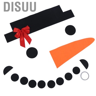 Disuu Garage DIY Snowman Decor Face Christmas Door Decoration Wi DG