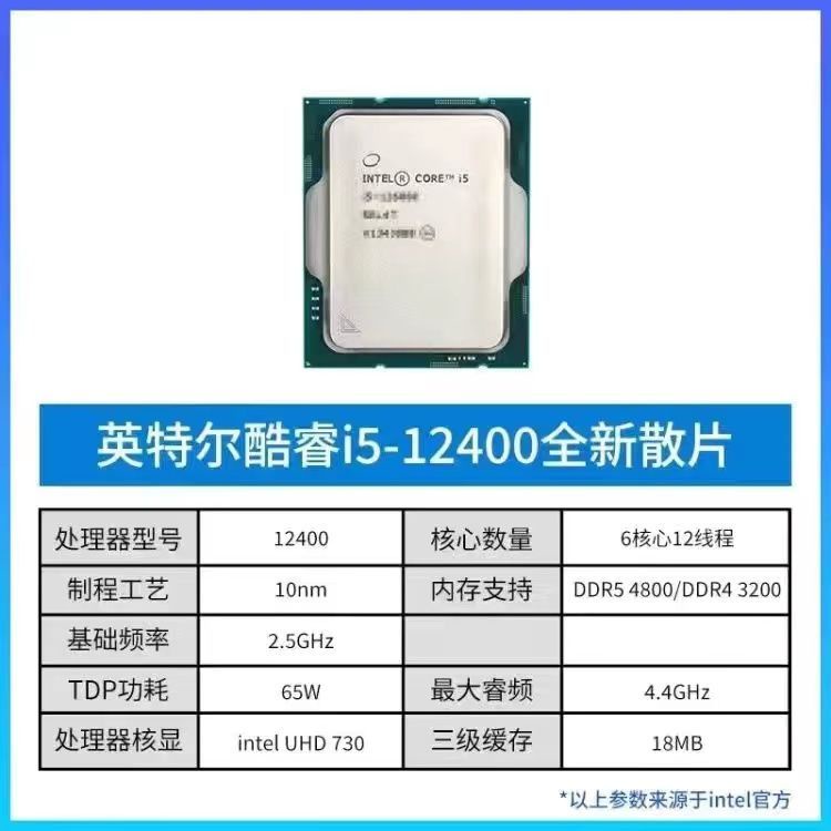 intel-12th-generation-ทรีตเมนต์-cpu-12100f-12400f-12400-12600kf-1700-ชิ้น